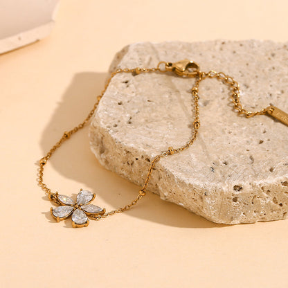 Crystal Blossom Bracelet