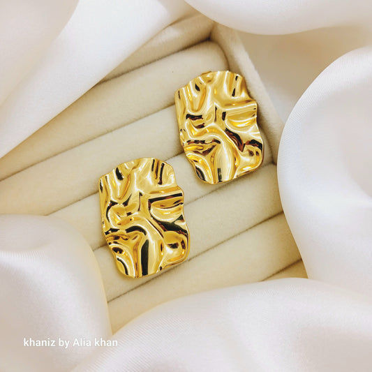 Textured Glam earrings