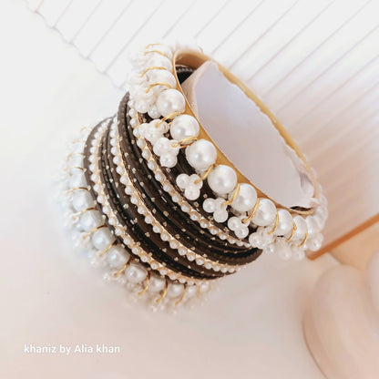 Pearl Gajra Bangles [2.8 size]