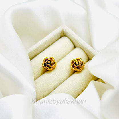 Vintage Rose Earrings