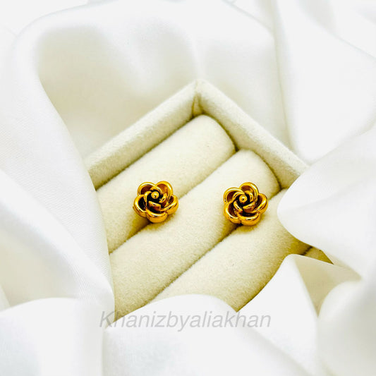 Vintage Rose Earrings