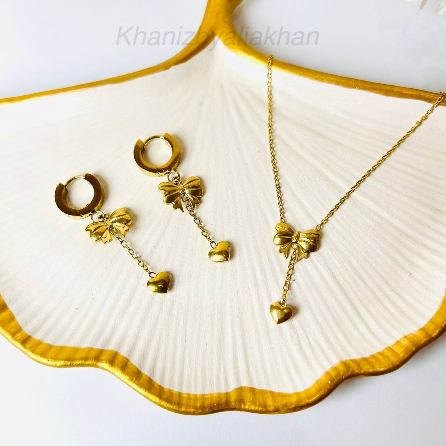 Bow Heart Set