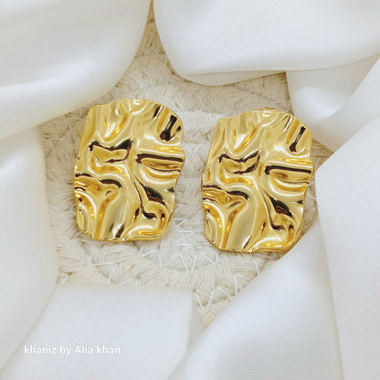 Textured Glam earrings