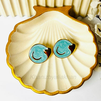 Sky Heart Earrings
