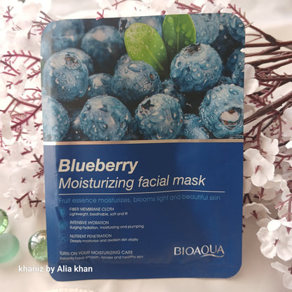 Blueberry Moisturising Facial Mask