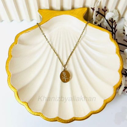 Golden Bloom Pendant