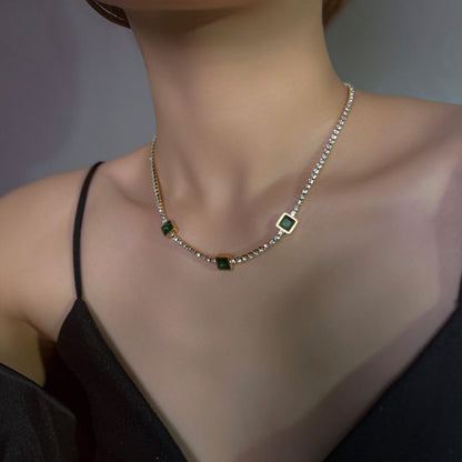 Emerald Ice Tennis Set