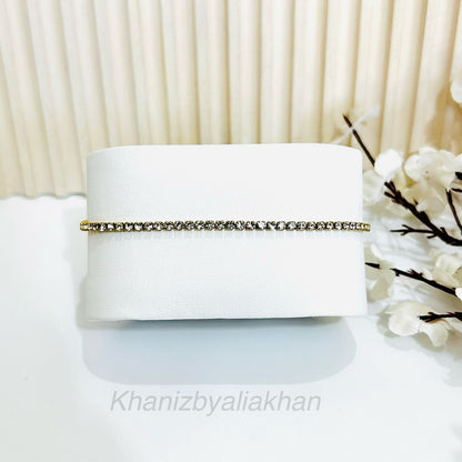 Sleek Tennis Bracelet