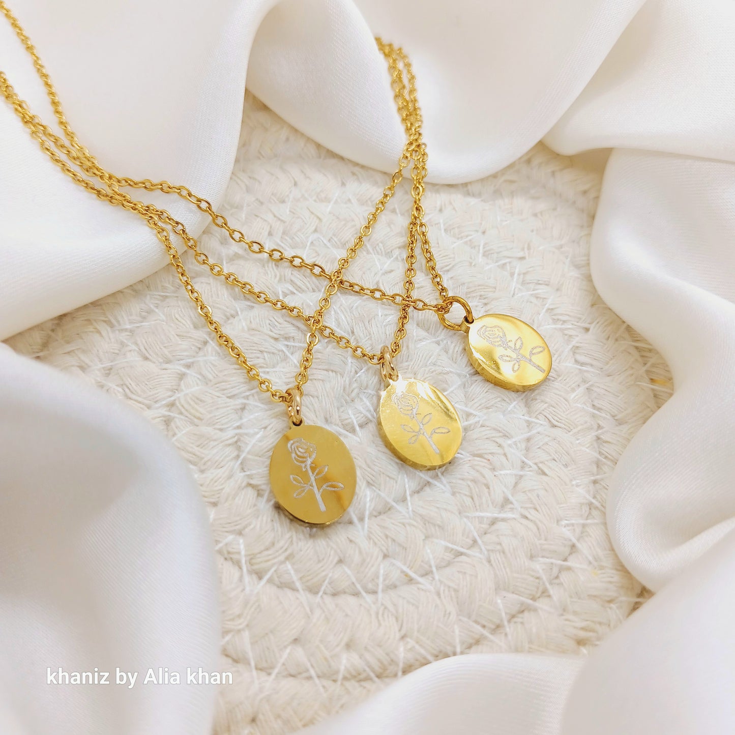 Golden Bloom Pendant