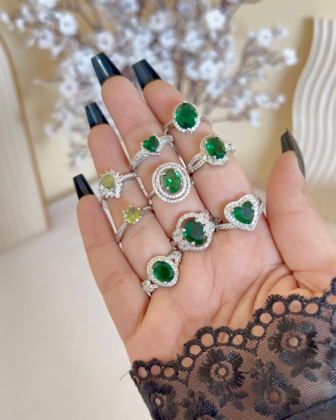 Zircon 925 Rings