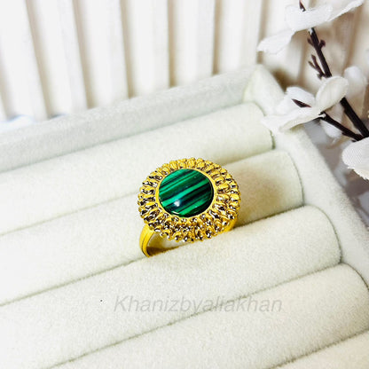 Malachite Ring