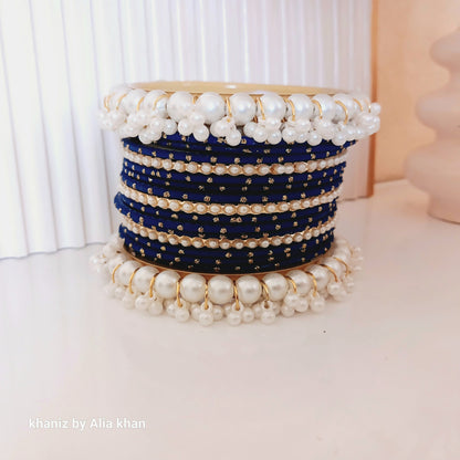 Pearl Gajra Bangles [2.6 size]