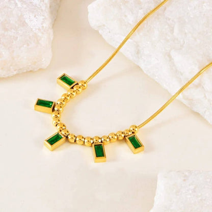 Isaella Emerald Necklace