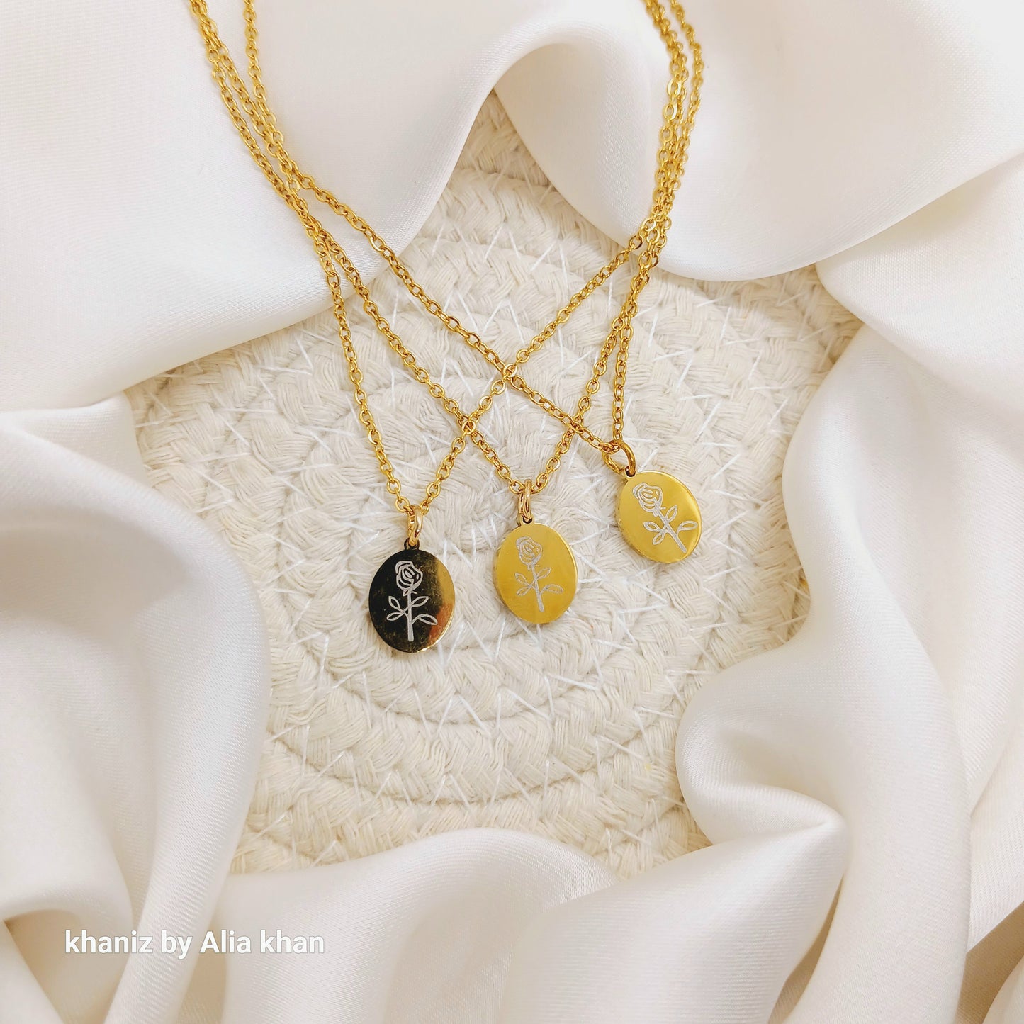 Golden Bloom Pendant
