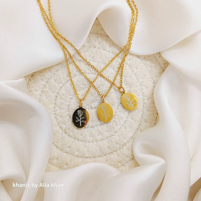Golden Bloom Pendant