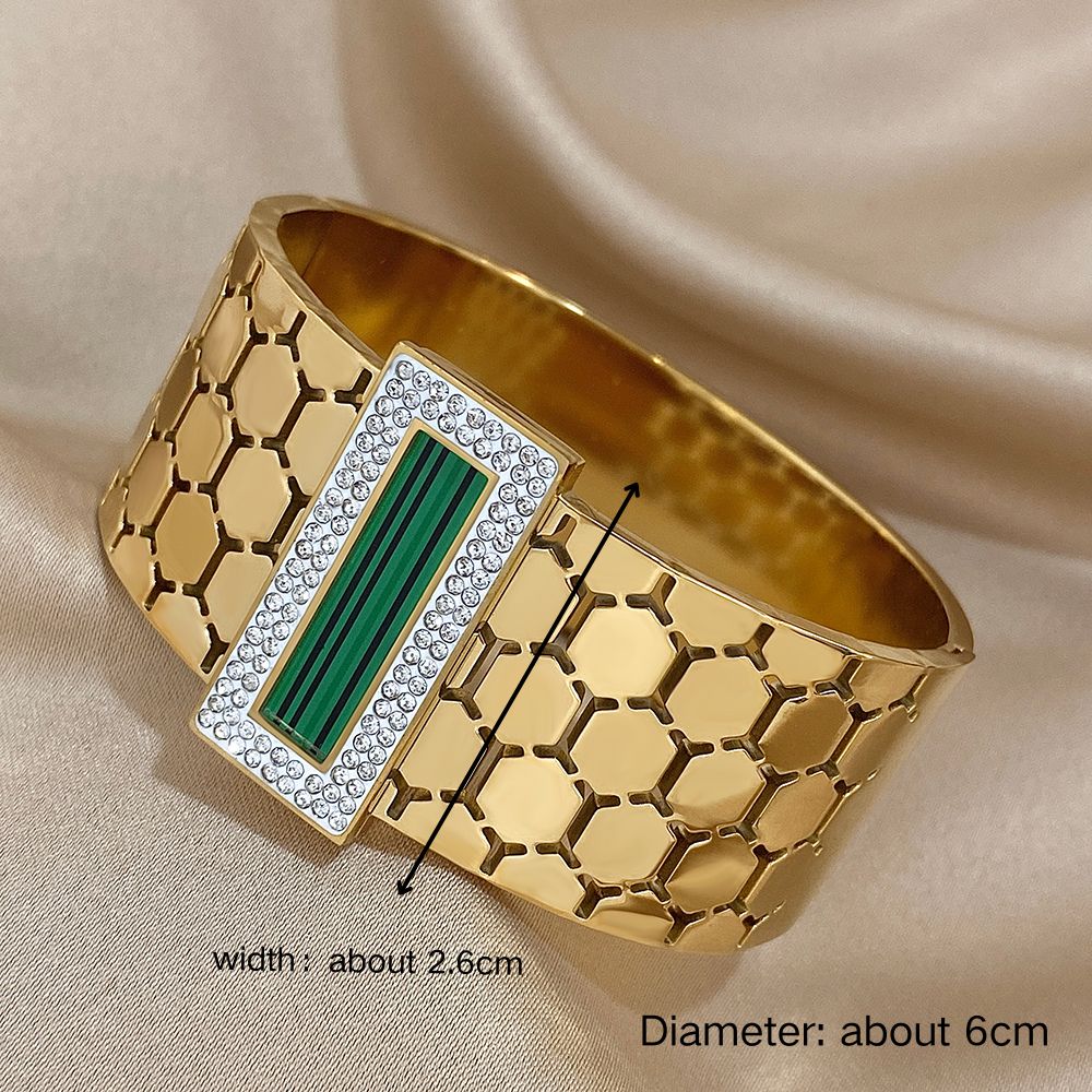 Malachite Majestic Cuff