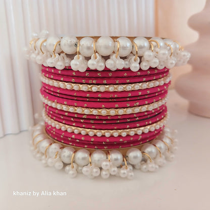 Pearl Gajra Bangles [2.6 size]
