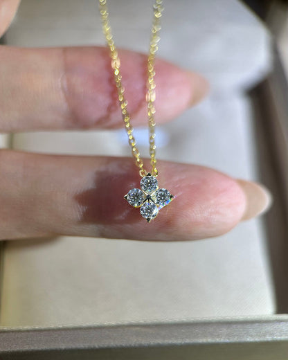 Crystal Clover Pendant
