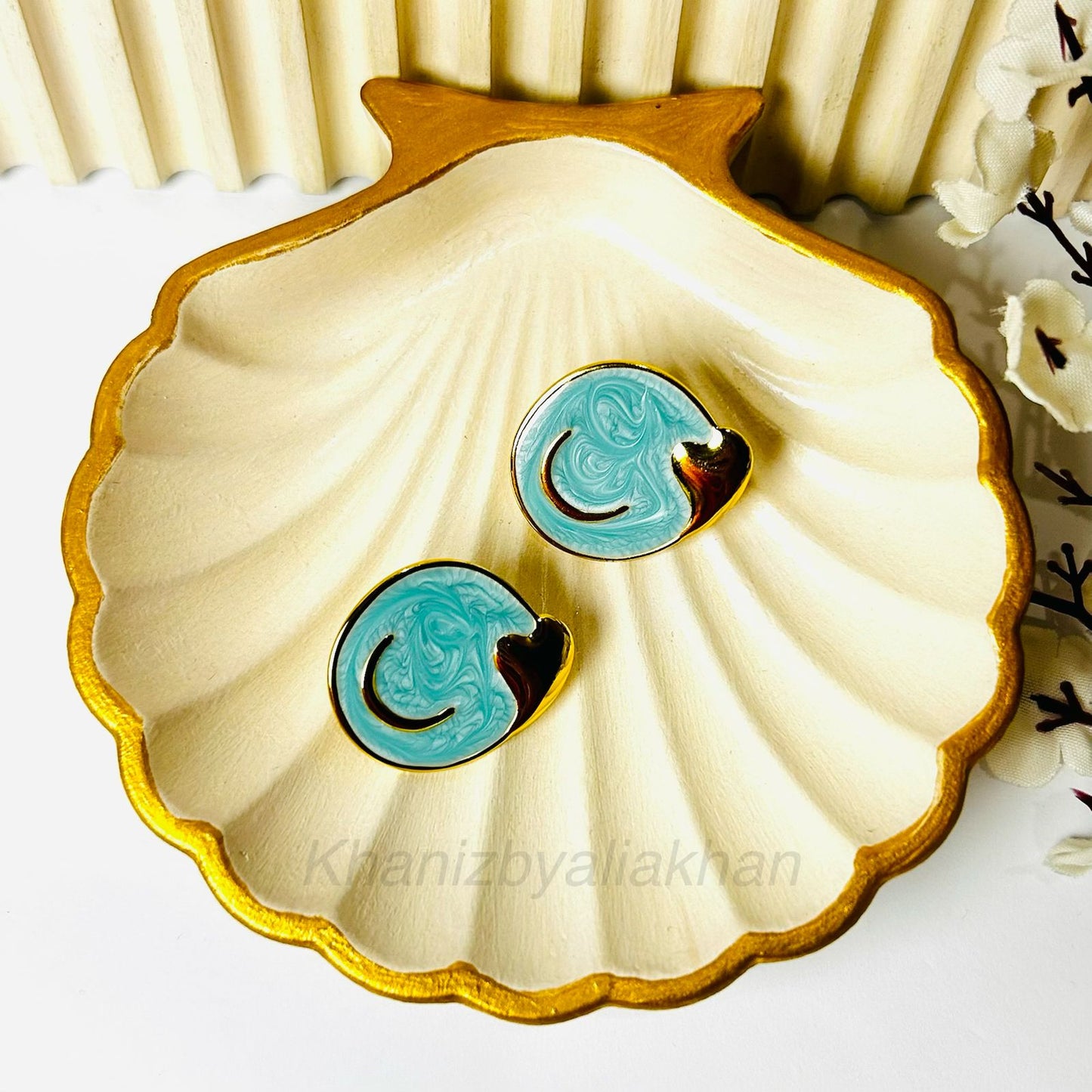 Sky Heart Earrings