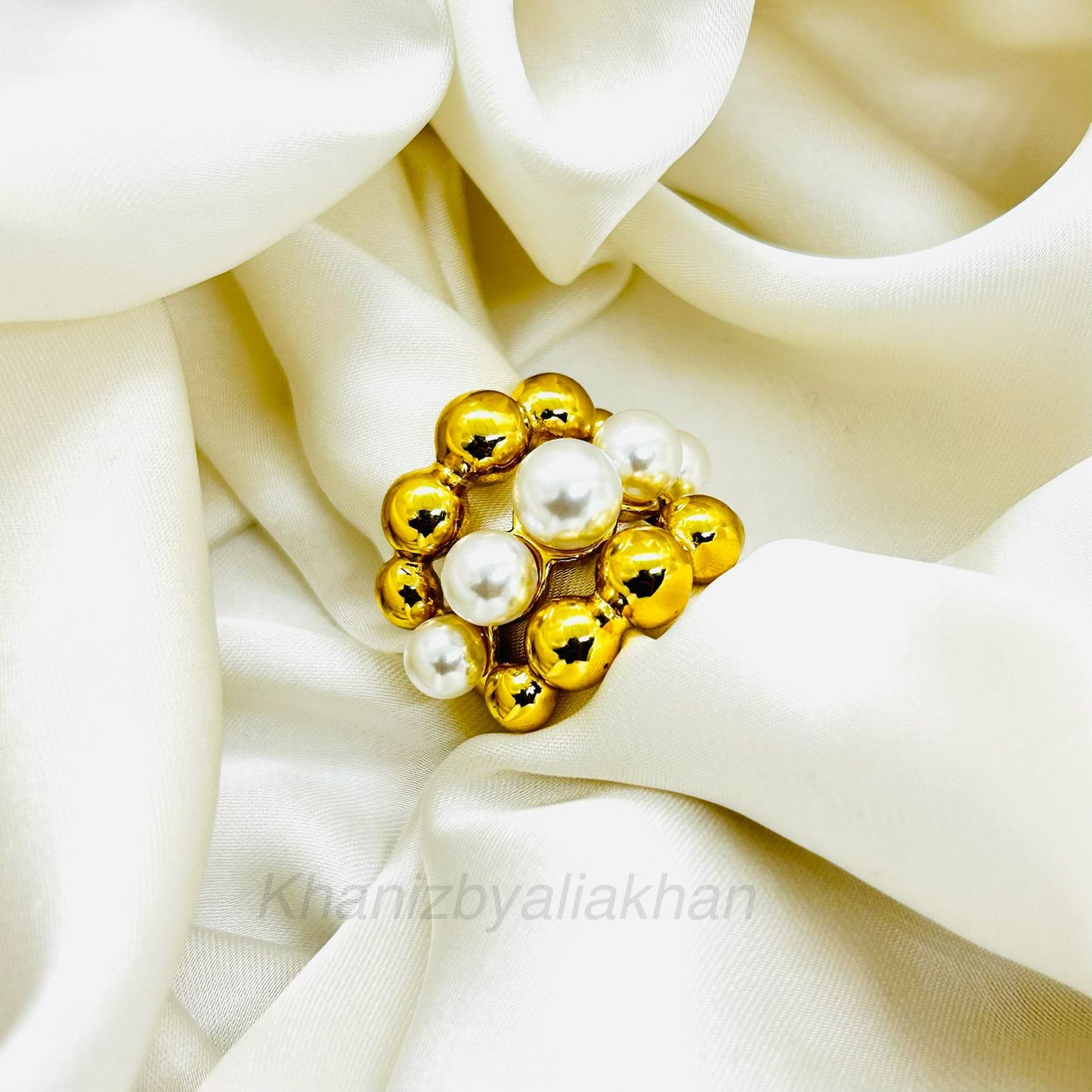 Bubble Pearl Ring