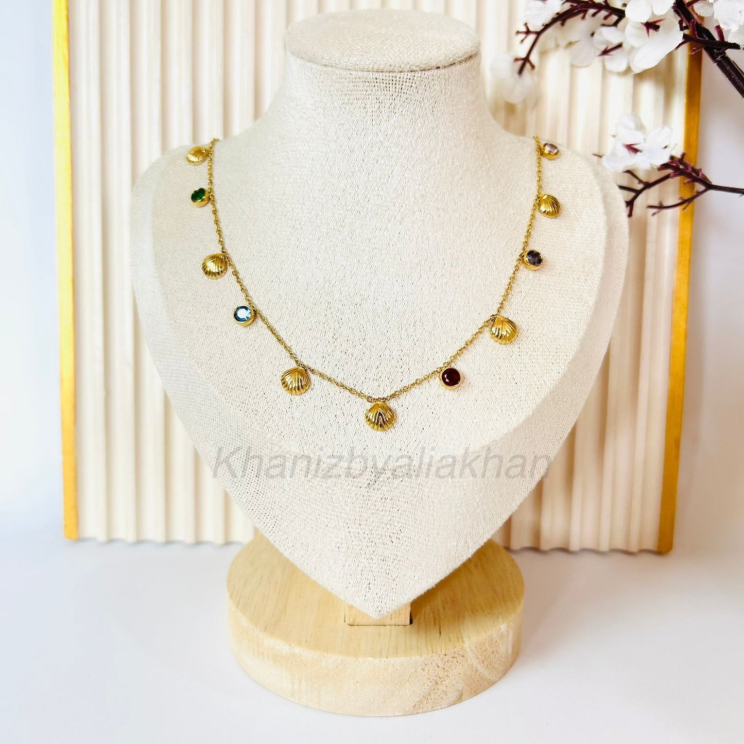 Shell & Stone Necklace