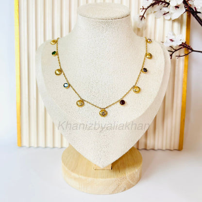 Shell & Stone Necklace