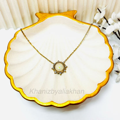 Luminous Opal Pendant