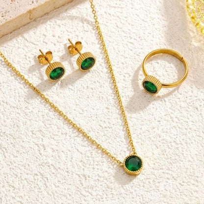 Emerald Blink Set