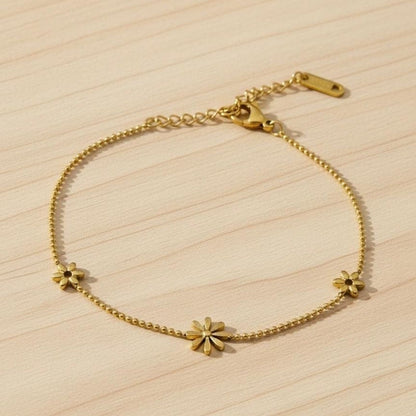 Daisy Flower Bracelet