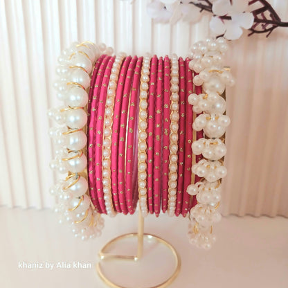 Pearl Gajra Bangles [2.6 size]