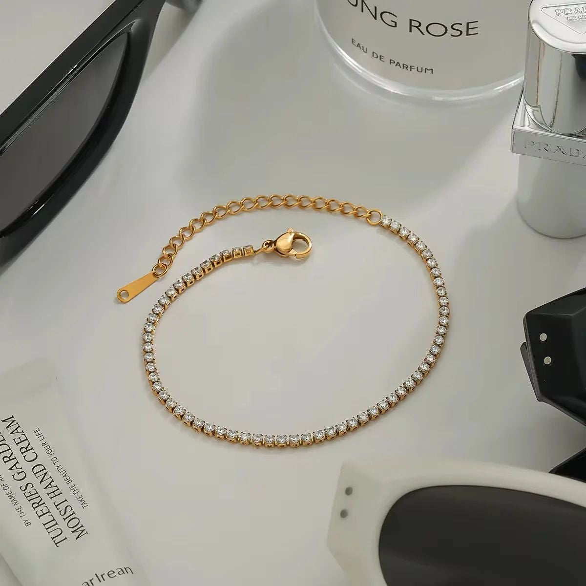Sleek Tennis Bracelet