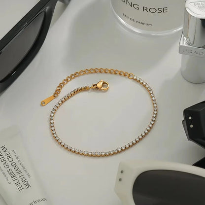 Sleek Tennis Bracelet