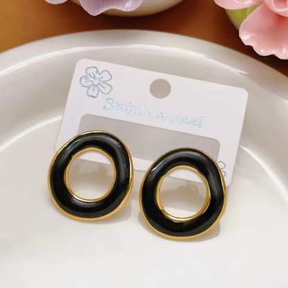 Midnight Loop Earrings