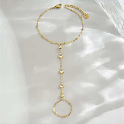 Dainty Crystal Handchain