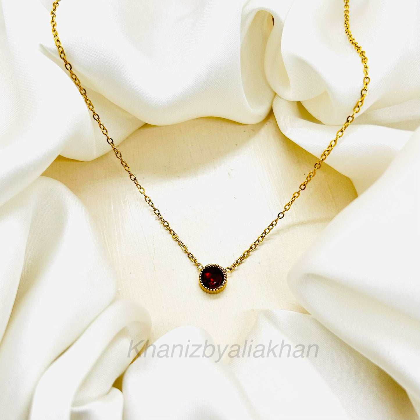Ruby Blink Pendant