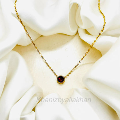 Ruby Blink Pendant
