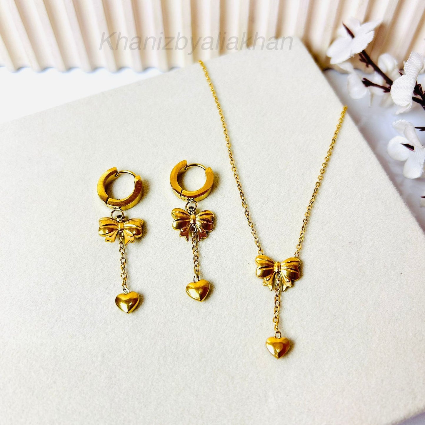 Bow Heart Set