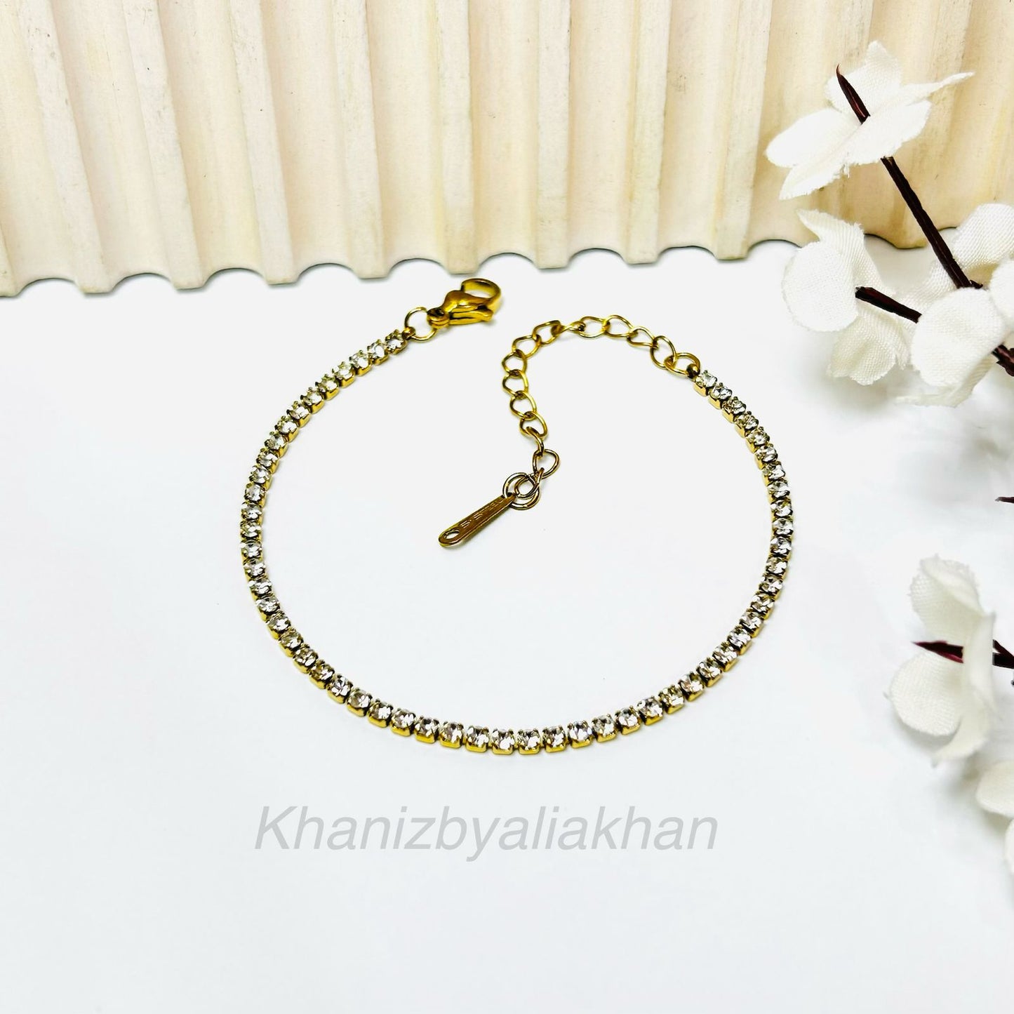 Sleek Tennis Bracelet