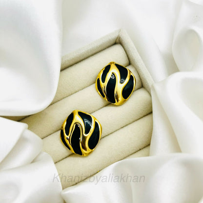 Molten Noir Earrings