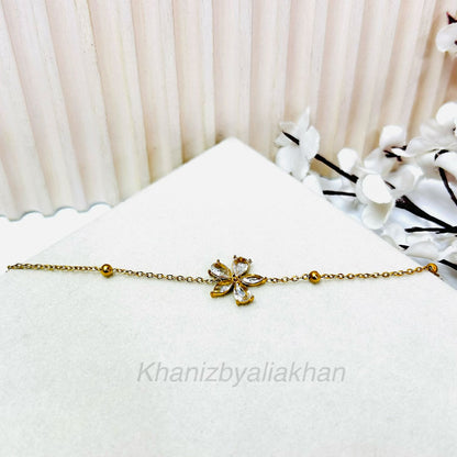Crystal Blossom Bracelet