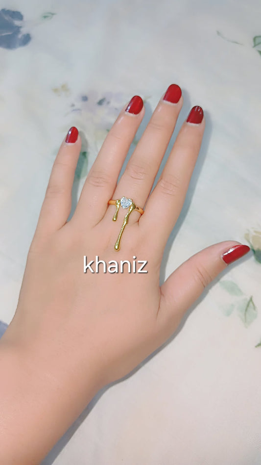 Melting Heart Ring