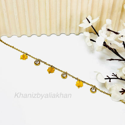 Luxe Bloom Charm Bracelet