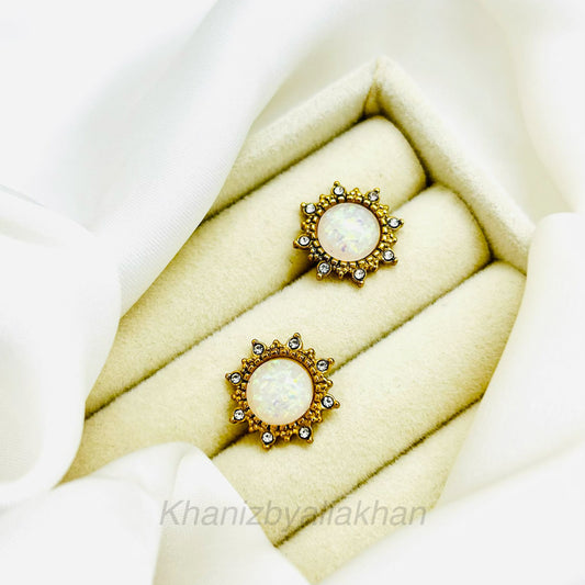 Luminous Opal Earrings