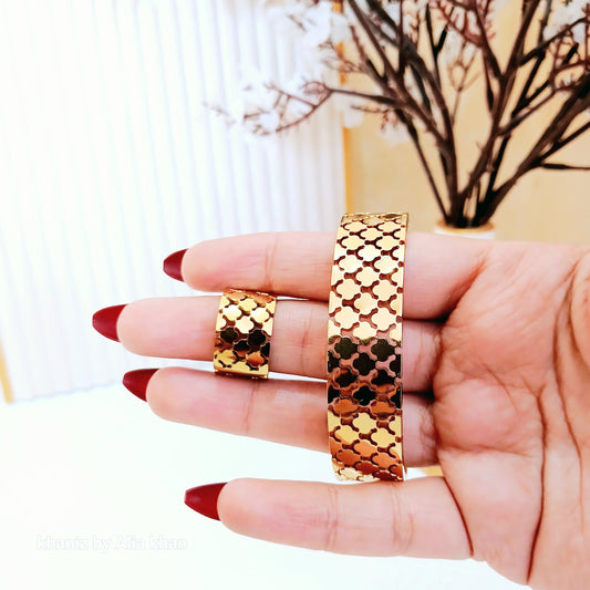 Hollow Link Clover Set