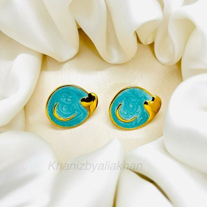 Sky Heart Earrings