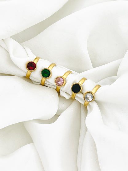 Emerald Blink Ring