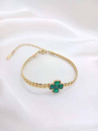 Green Blossom bracelet