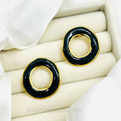 Midnight Loop Earrings