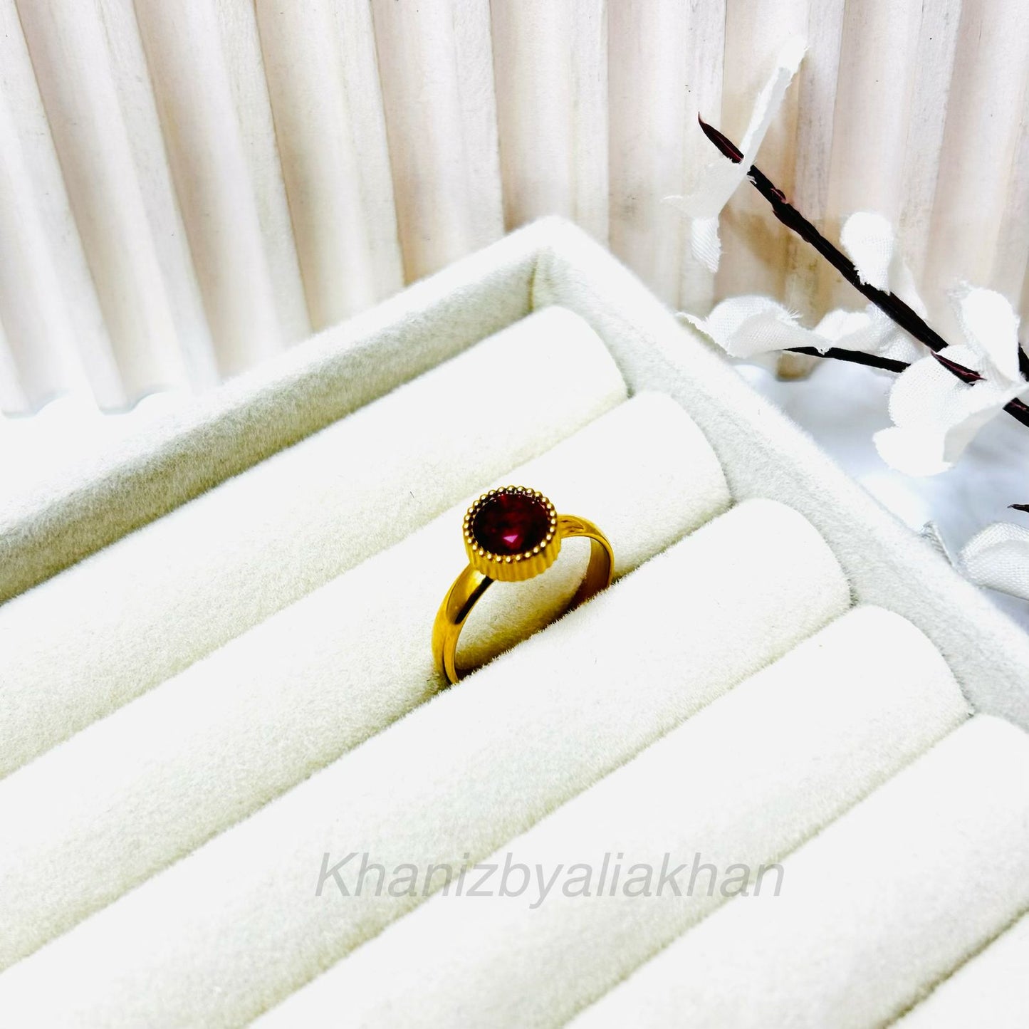 Ruby Blink Ring