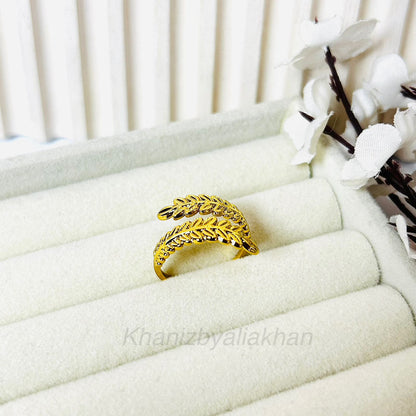 Leafy Ring